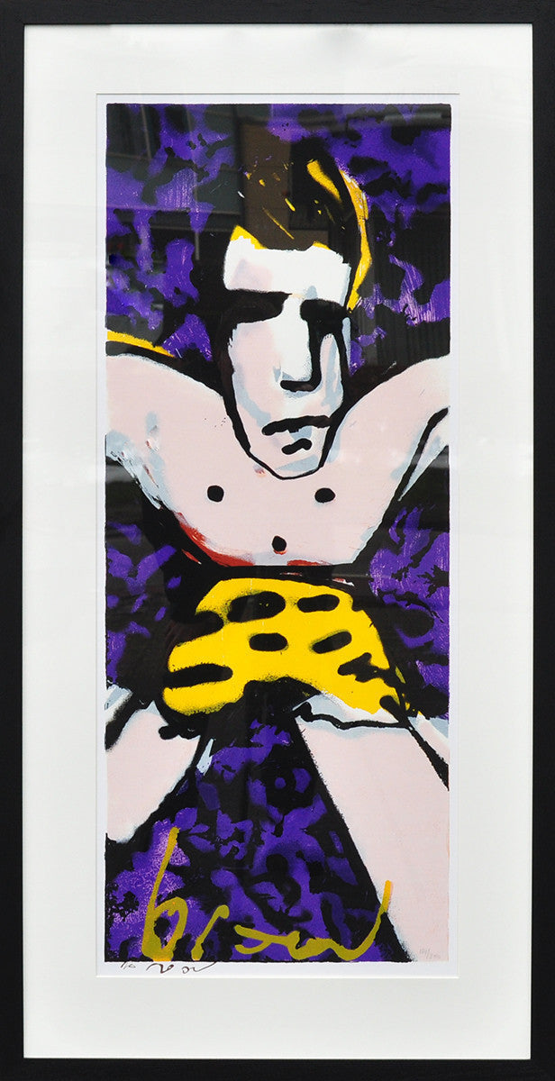 Herman Brood Tarzan zeefdruk