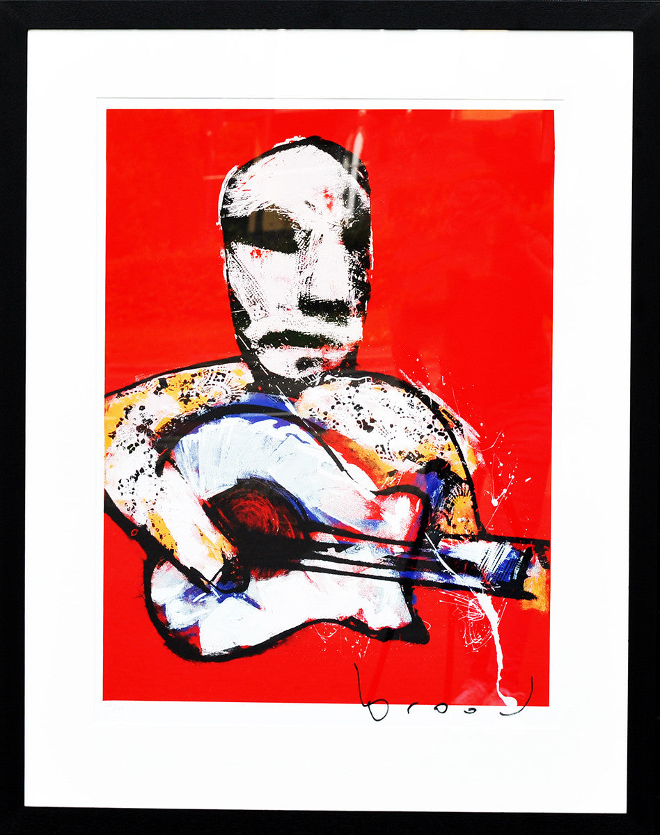 Herman Brood Flamenco zeefdruk