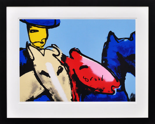 Herman Brood Amazone zeefdruk