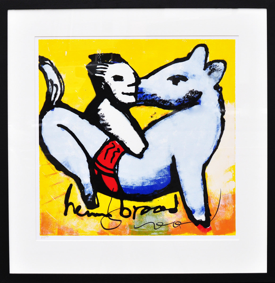 Herman Brood Horse Power zeefdruk