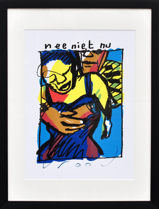 Herman Brood Nee niet nu zeefdruk