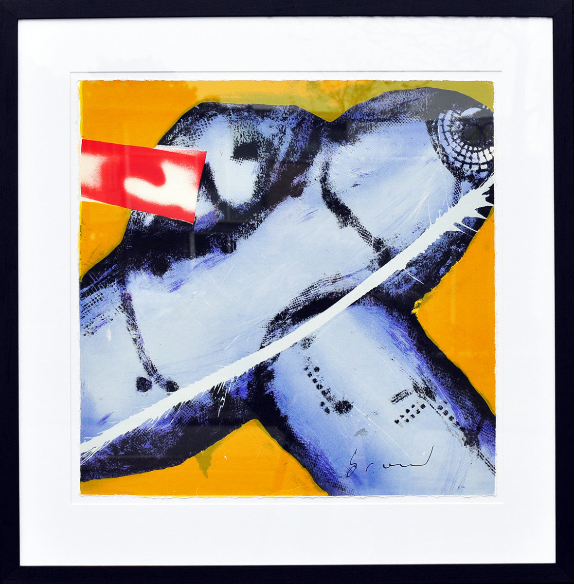 Herman Brood Aeroplane zeefdruk