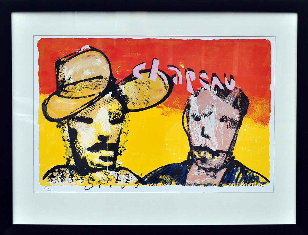 Herman Brood Chapeau zeefdruk