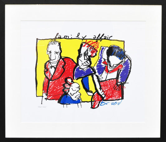Herman Brood Family Affair zeefdruk