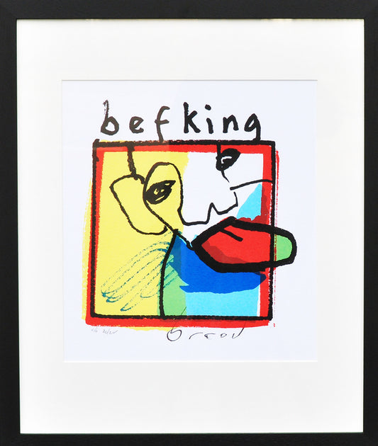 Herman Brood Befking zeefdruk
