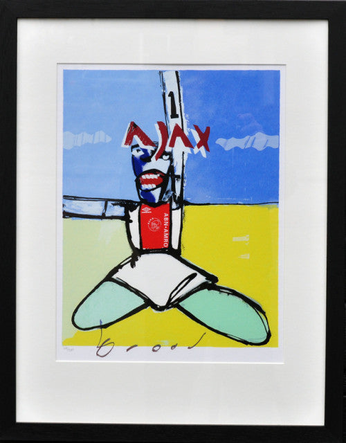 Herman Brood Ajax (groot) zeefdruk