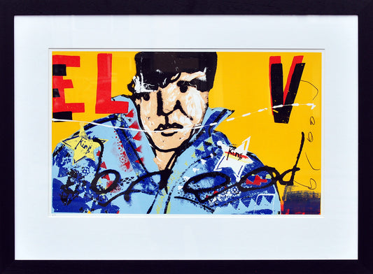 Herman Brood Elvis zeefdruk